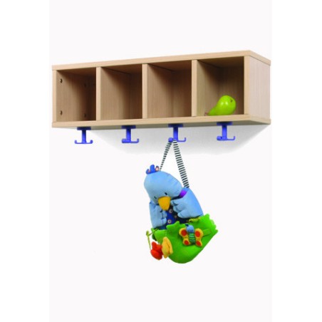 6004-MUEBLE PERCHERO 4 CASILLAS 80-22 HAYA MOBEDUC 600604H18