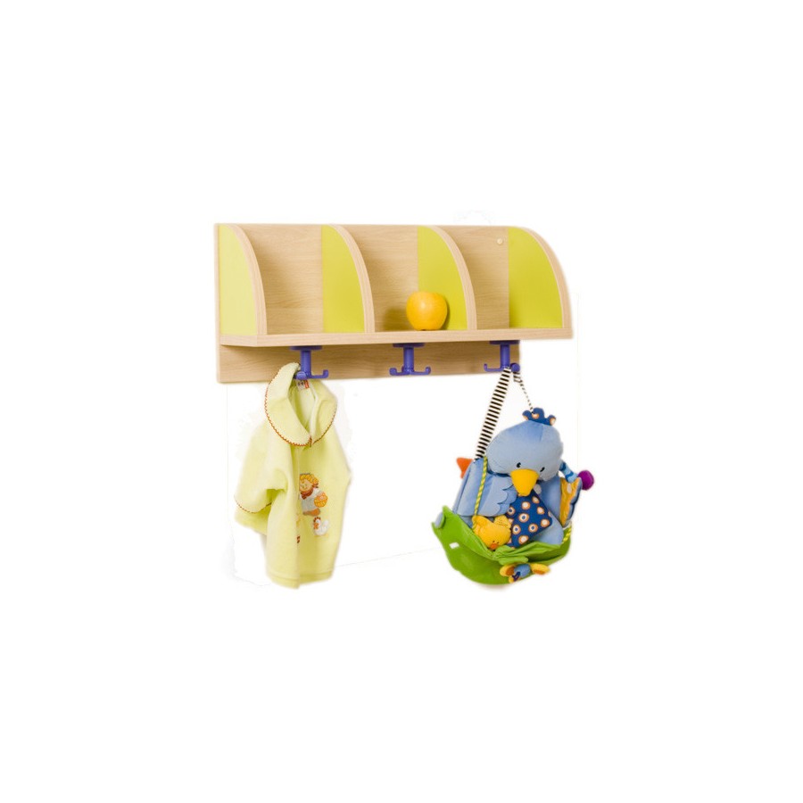 6008-PERCHERO QUESITOS 3 CASILLAS LAT MEDIA LUNA HAYA MOBEDUC 600618AH18