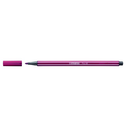 604-ROTULADOR PUNTA FIBRA MEDIA 1MM. PEN 68 PURPURA STABILO 68/19