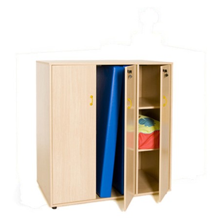 6057-MUEBLE PARA GUARDAR COLCHONETAS Y COMPLEMENTOS HAYA MOBEDUC 600627HPC18