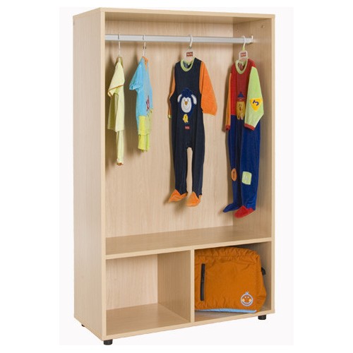 6059-MUEBLE PERCHERO ABIERTO CON BARRA HAYA MOBEDUC 600617HP18