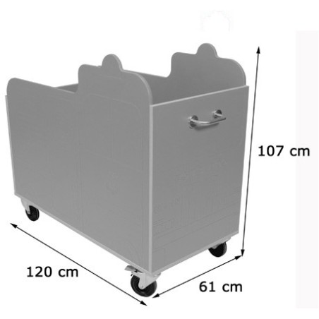 6066-CARRO DE EVACUACION DE BOMBEROS HAYA MOBEDUC 600639HR18