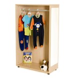 6096-MUEBLE DE DISFRACES PARA PARED CERRADO HAYA MOBEDUC 602003HP18