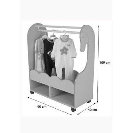 6107-MUEBLE DISFRACES CABALLITO HAYA MOBEDUC 602014HR18