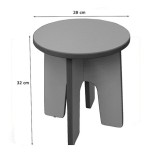 6123-TABURETE COCINA HAYA MOBEDUC 602020H18