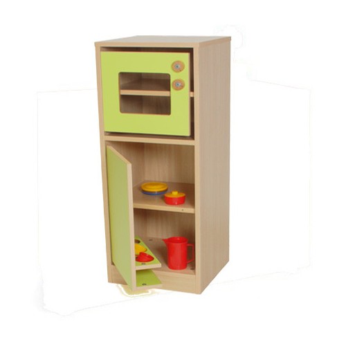 6128-COCINITA MODULO FRIGORIFICO Y MICROONDAS HAYA MOBEDUC 602012H18