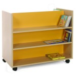 6152-CARRO LIBRERIA DOBLE FRONTAL HAYA MOBEDUC 600903HR18