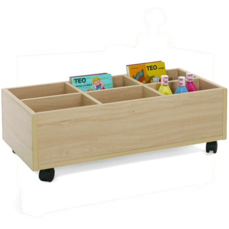 6158-CARRO LIBRERIA BAJO HAYA MOBEDUC 600905HR18