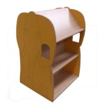 6162-MUEBLE BIBLIOTECA ELEFANTE HAYA MOBEDUC 602114HP18