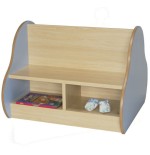 6168-BANCO DOBLE 4 NINOS HAYA MOBEDUC 602106HP18