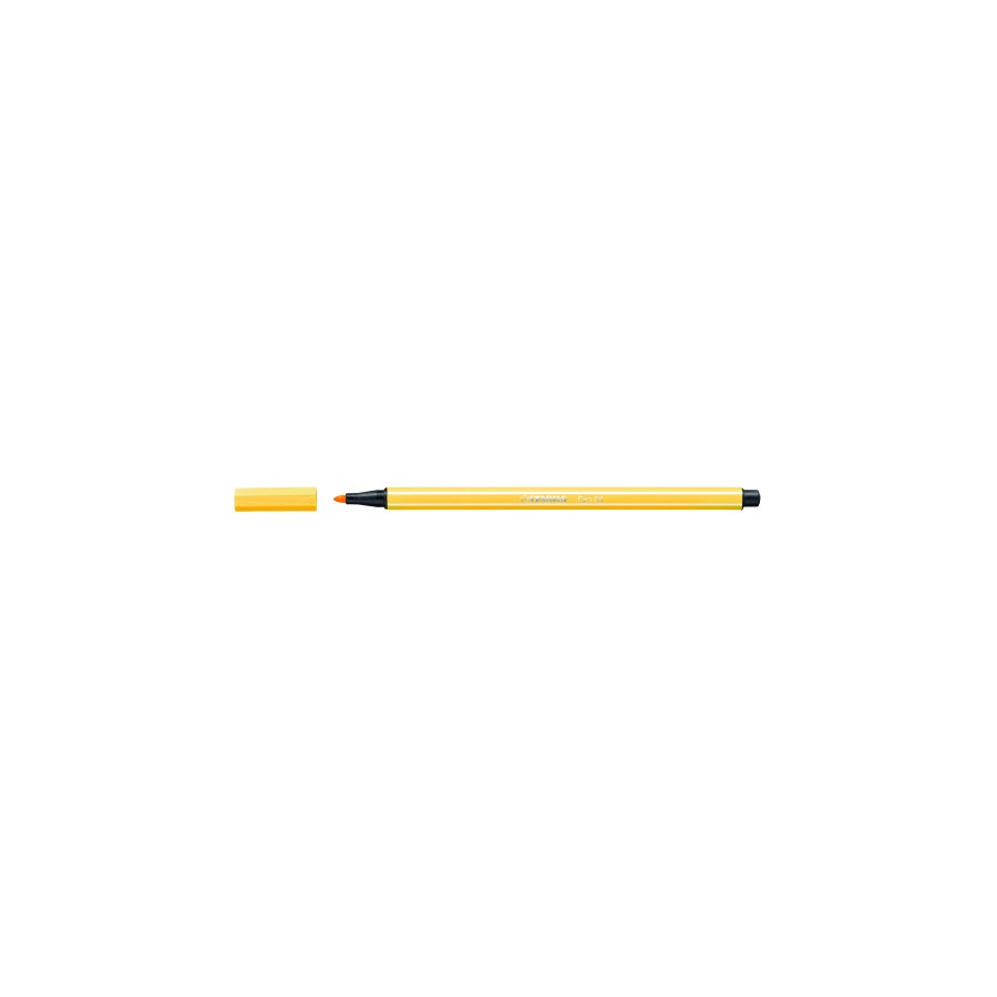 618-ROTULADOR PUNTA FIBRA MEDIA 1MM. PEN 68 AMARILLO STABILO 68/44