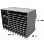 6207-MUEBLE CUBETERO Y CARTULINERO BAJO HAYA MOBEDUC 602215HP18