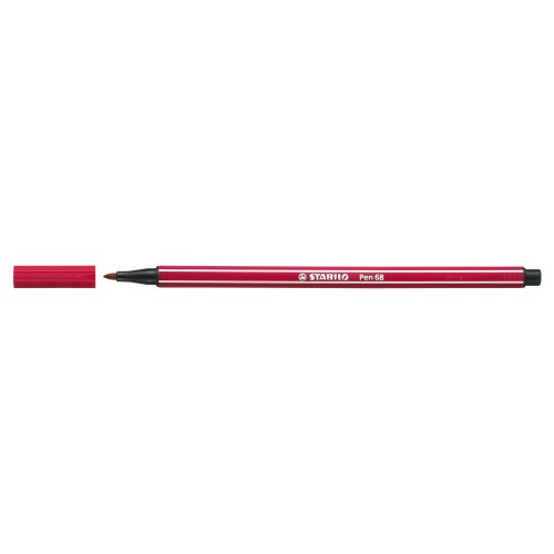 622-ROTULADOR PUNTA FIBRA MEDIA 1MM. PEN 68 ROJO OSCURO STABILO 68/50