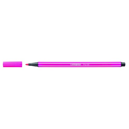 627-ROTULADOR PUNTA FIBRA MEDIA 1MM. PEN 68 ROSA STABILO 68/56
