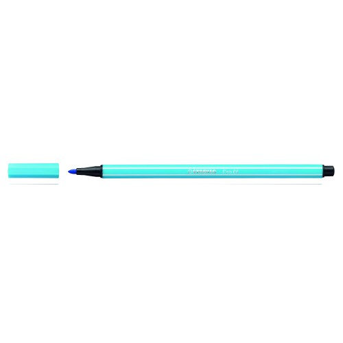 628-ROTULADOR PUNTA FIBRA MEDIA 1MM. PEN 68 AZUL CELESTE STABILO 68/57