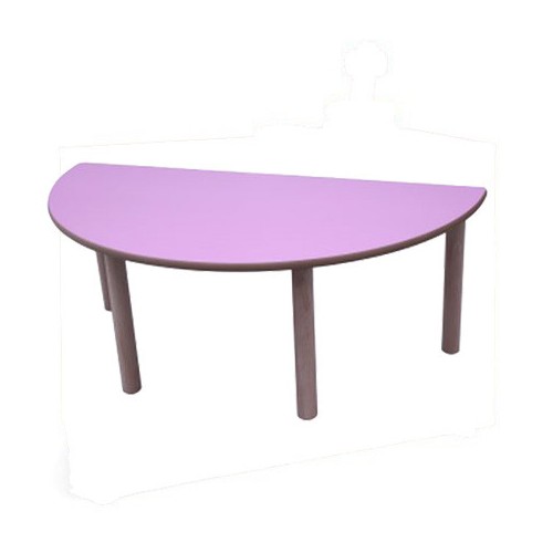 6296-MESA SEMIREDONDA 120 CM (TALLA 0 - 3) HAYA MOBEDUC 600553H180