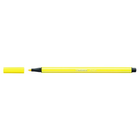 642-ROTULADOR PUNTA FIBRA MEDIA 1MM. PEN 68 AMARILLO NEON STABILO 68/024