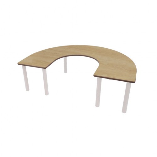 6458-MESA EN "U" 150X100CM (TALLA 4-6) HAYA MOBEDUC 500621.10B174