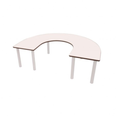 6461-MESA EN "U" 150X120 CM (TALLA 4-6) HAYA MOBEDUC 500621.12B174