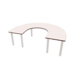 6461-MESA EN "U" 150X120 CM (TALLA 4-6) HAYA MOBEDUC 500621.12B174