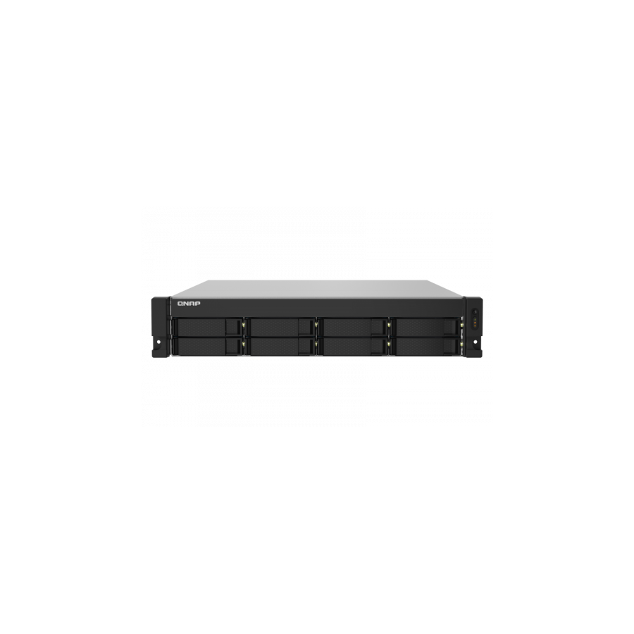 6601-QNAP TS-832PXU-RP NAS Bastidor (2U) Ethernet Negro AL324