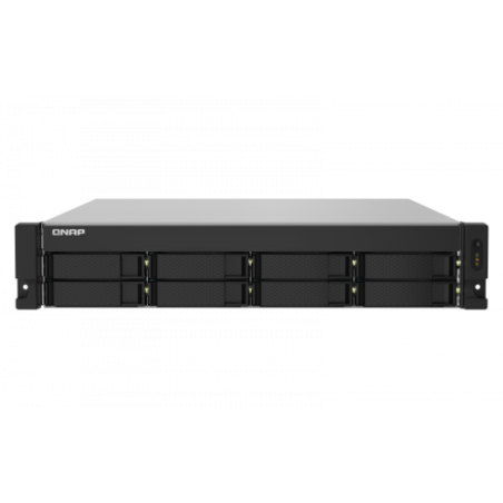 6601-QNAP TS-832PXU-RP NAS Bastidor (2U) Ethernet Negro AL324