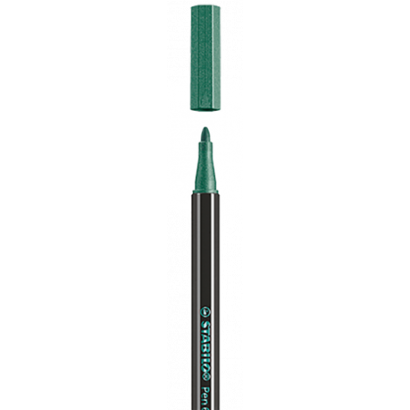 661-ROTULADOR ACUARELABLE METAL PUNTA MEDIA 1,4MM. PEN 68 VERDE STABILO 68/836