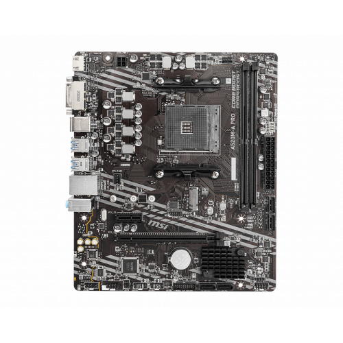 6636-MSI A520M-A PRO placa base AMD A520 Zocalo AM4 micro ATX