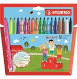STABILO Trio A-Z rotulador Fino Multicolor 18 pieza(s)
