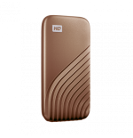 6673-SANDISK MY PASSPORT TM SSD 1TB GOLD, 1050MB/S READ, 1000MB/S WRITE, PC & MAC COMPATIABLE