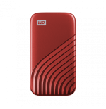 6674-SANDISK MY PASSPORT TM SSD 1TB RED, 1050MB/S READ, 1000MB/S WRITE, PC & MAC COMPATIABLE