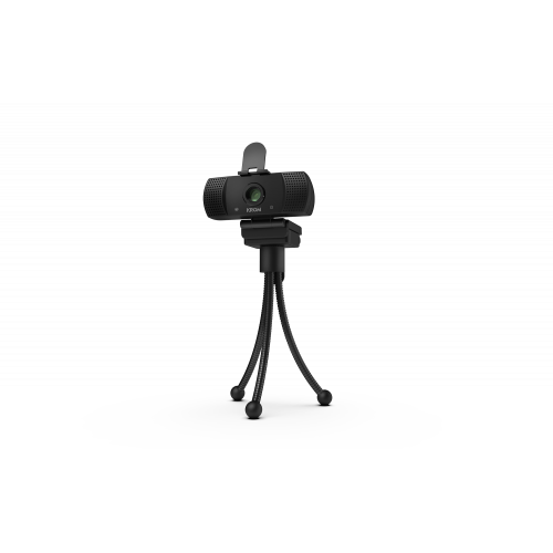 6682-Krom Kam camara web 1920 x 1080 Pixeles USB 2.0 Negro