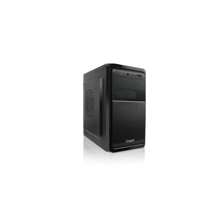 TOOQ CAJA MINI TORRE M-ATX 500W 1XUSB2.0, 1XUSB3.0 Y LECTOR DE TARJETAS (TQC-4735U3C-B)