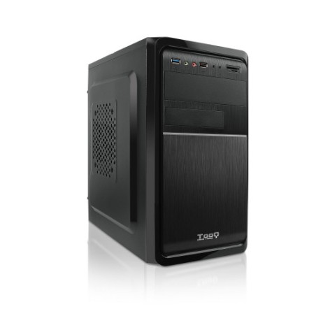 TOOQ CAJA MINI TORRE M-ATX 500W 1XUSB2.0, 1XUSB3.0 Y LECTOR DE TARJETAS (TQC-4735U3C-B)