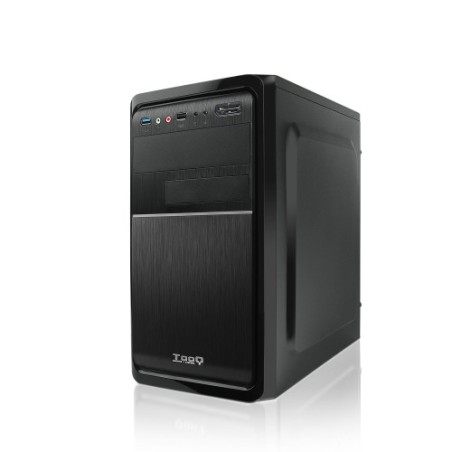 TOOQ CAJA MINI TORRE M-ATX 500W 1XUSB2.0, 1XUSB3.0 Y LECTOR DE TARJETAS (TQC-4735U3C-B)