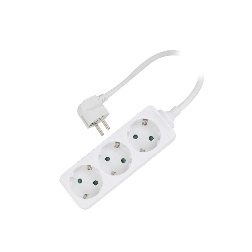 6694-Ewent EW3958 base multiple 1,5 m 3 salidas AC Interior Blanco