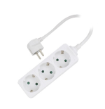 6694-Ewent EW3958 base multiple 1,5 m 3 salidas AC Interior Blanco