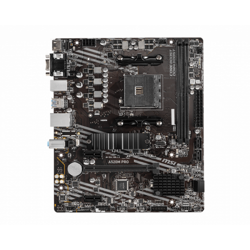 6696-MSI A520M PRO placa base AMD A520 Zocalo AM4 micro ATX