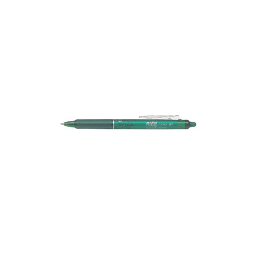 6707-BOLIGRAFO BORRABLE FRIXION CLICKER VERDE PILOT BLRT-FR7-V