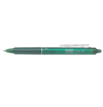 6707-BOLIGRAFO BORRABLE FRIXION CLICKER VERDE PILOT BLRT-FR7-V