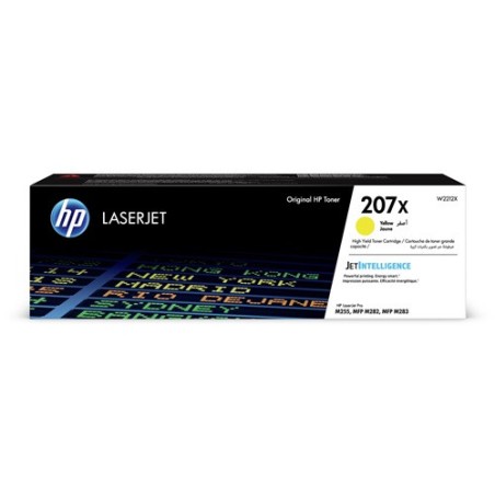 6734-HP TONER 207X AMARILLO LASERJET M255/M282 (W2212X)