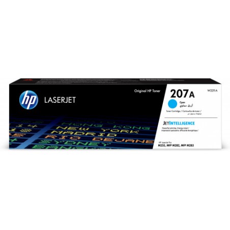 6737-HP TONER 207A CIAN LASERJET M255/M282 (W2211A)