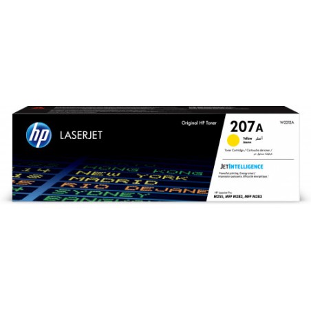 6738-HP TONER 207A AMARILLO LASERJET M255/M282 (W2212A)