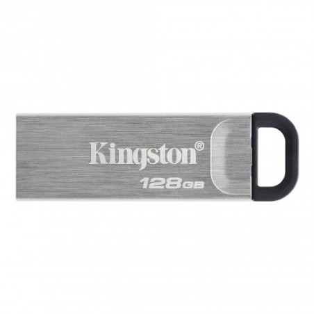 6760-Kingston Technology DataTraveler Kyson unidad flash USB 128 GB USB tipo A 3.2 Gen 1 (3.1 Gen 1) Plata