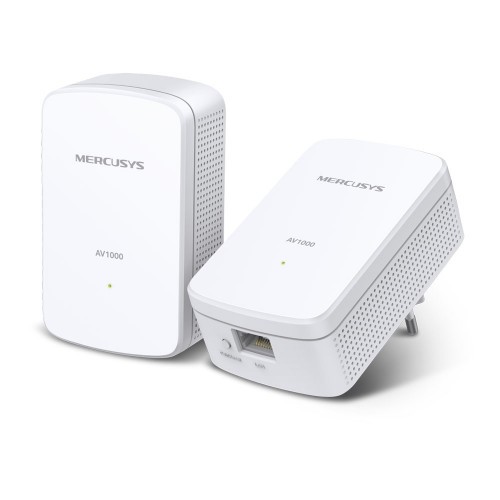6775-MERCUSYS 1000 MBPS HIGH-SPEED TRANSFER RATE - FAST AND STABLE TRANSMISSIONS WITH ADVANCED HOMEPLUG AV2 SUPER-FAST W