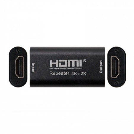 6785-Nanocable Repetidor HDMI, A/H-A/H, Negro