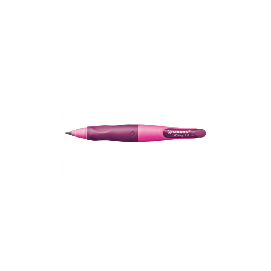 679-PORTAMINAS EASYERGO MINAS EXTRA GRUESAS 3,15MM. PARA DIESTROS ROSA STABILO B-46870-5