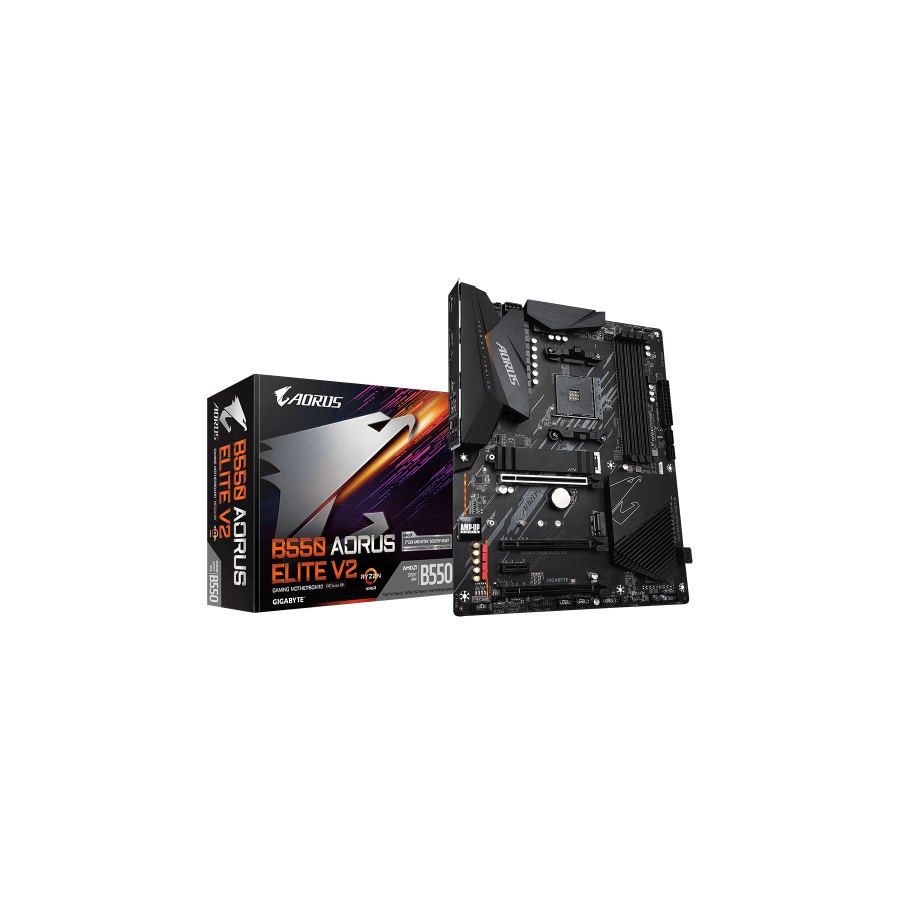 6821-Gigabyte B550 AORUS ELITE V2 placa base AMD B550 Zocalo AM4 ATX