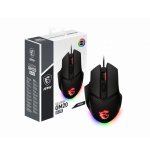 MSI Clutch GM20 Elite raton mano derecha USB tipo A Optico 6400 DPI