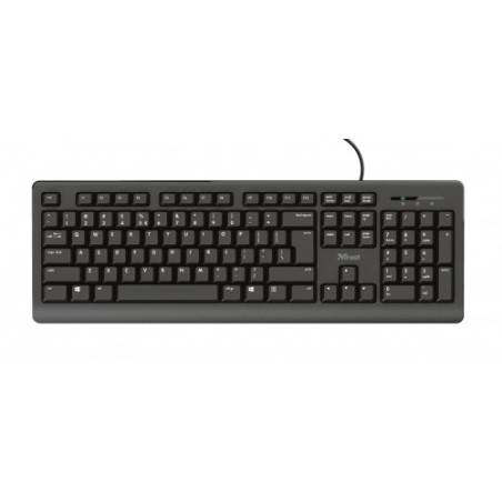 6835-Trust Primo teclado USB QWERTY Espanol Negro